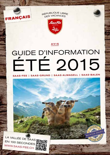 Guide d'information été 2015
