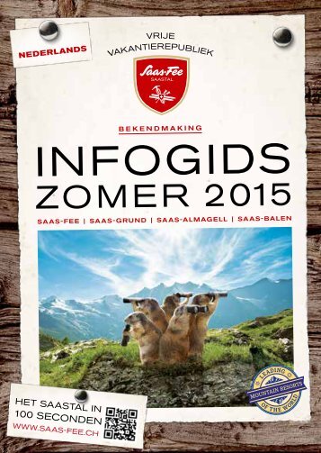 Infogids zomer 2015