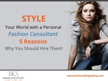 5 Reasons to Hire a Personal Fashion Consultant in FL