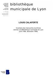 louis calaferte - BibliothÃ¨que municipale de Lyon
