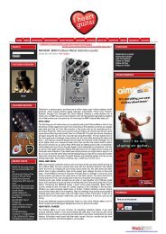 REVIEW: MXR Fullbore Metal distortion pedal - Jim Dunlop