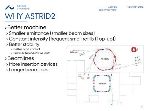 ASTRID2, The machine - ISA - Aarhus Universitet
