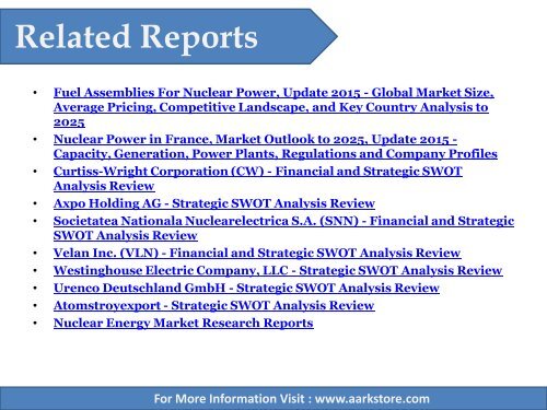 Aarkstore - NFM Technologies - Strategic SWOT Analysis Review