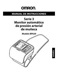 Serie 3 Monitor automÃ¡tico de presiÃ³n arterial de muÃ±eca - Omron ...