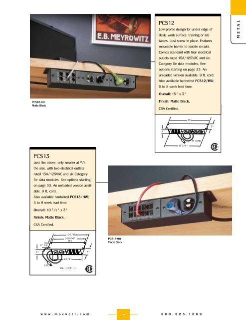 Technology-Into-Furniture Integration - Doug Mockett and Co.