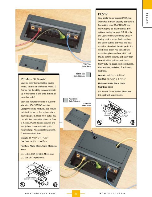 Technology-Into-Furniture Integration - Doug Mockett and Co.