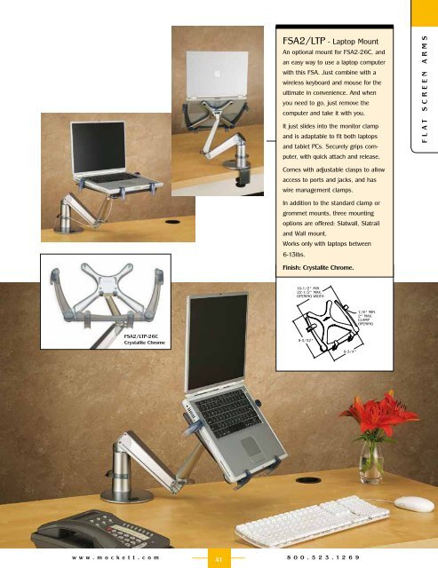 Technology-Into-Furniture Integration - Doug Mockett and Co.