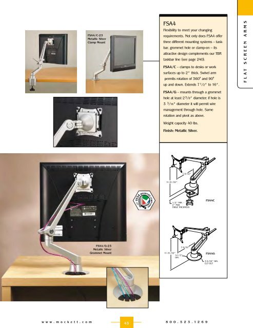 Wire Cable Management - Doug Mockett and Co.