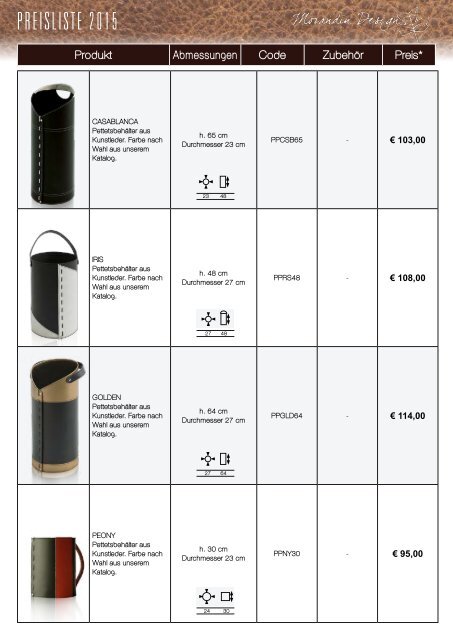 Preisliste-Pellet-Holz-Körbe