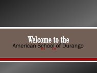 American School of Durango