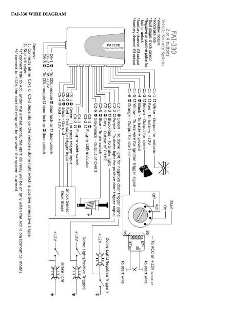 File: Wiring Diagram Of Car Alarm