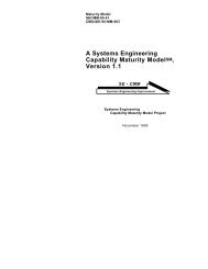 Systems Engineering Capability Maturity Model (SE-CMM)