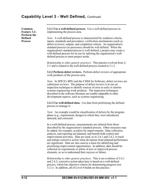 Systems Engineering Capability Model Capability