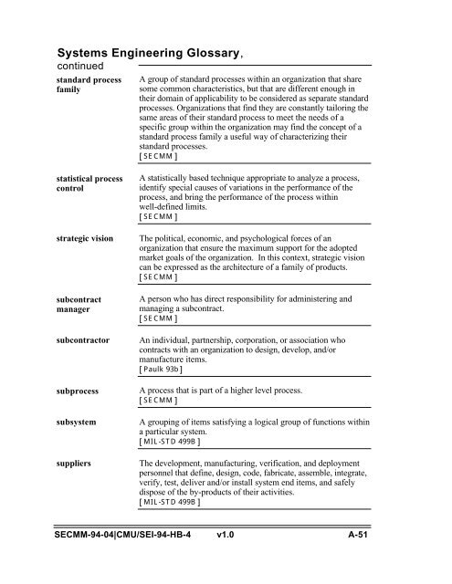Systems Engineering Capability Model Systems
