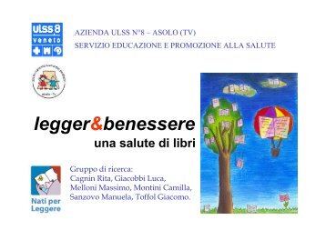 relazione Ulss 8 su evidenze scientifiche dei benefici della lettura