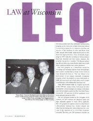 I LEO - University of Wisconsin  Law School