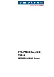 PTC/PT100-Board 2.0 Option - Elpro Drive, s.r.o.