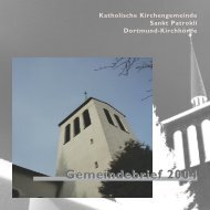 Kirchweihfest - Kath. Kirchengemeinde St. Patrokli