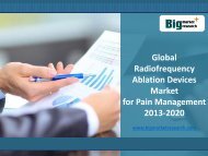 Global Radiofrequency Ablation Devices Market for Pain Management 2013-2020