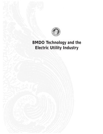 BMDO Technology and the Electric Utility Industry - MDA Technology