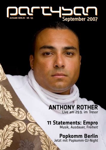 Anthony Rother - Partysan