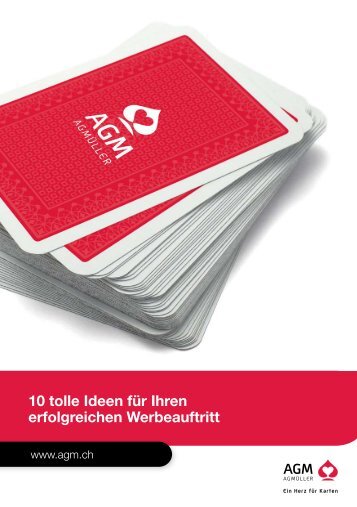 10 tolle Ideen für Ihren erfolgreichen Werbeauftritt