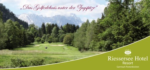 Golferlebnis unter der Zugspitze