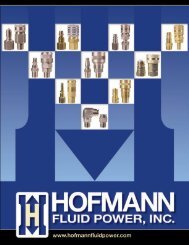 Hofmann Fluid Power, Inc. - Innovative Control Solutions