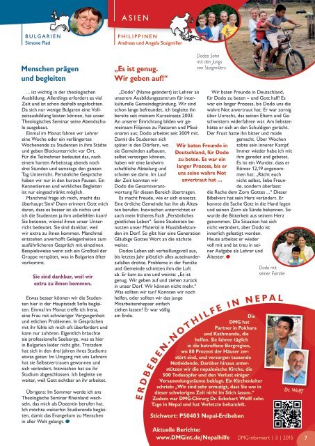 DMG-informiert 3/2015