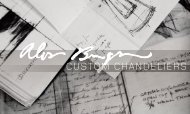 custom chandeliers - Holly Hunt
