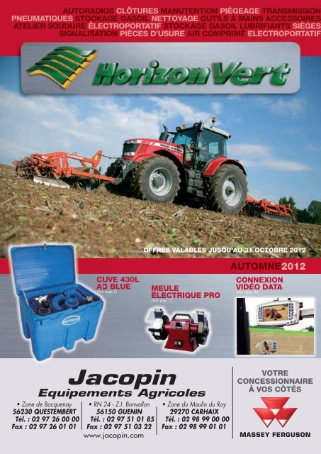 Découvrez notre nouveau catalogue de  promotions Horizon vert