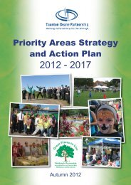 Priority Areas Strategy 2012 - Taunton Deane Borough Council