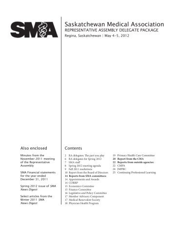 health care - Saskatchewan Medical Association