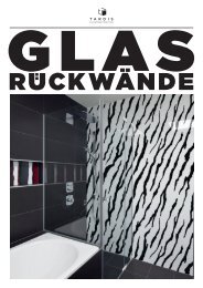 TARDIS Glasrückwände