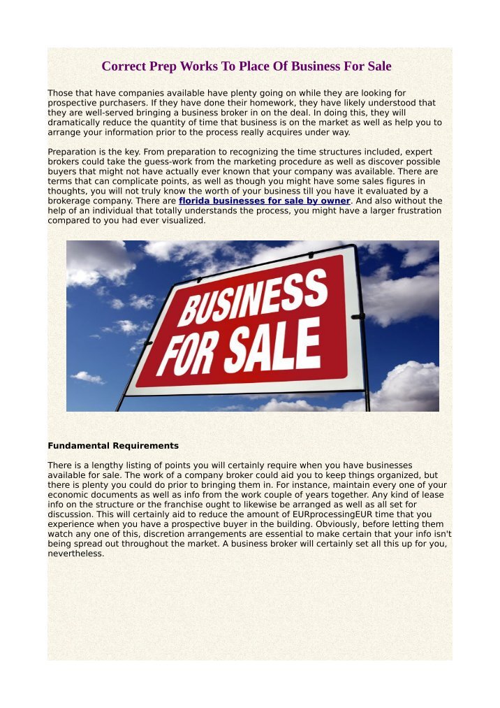 BusinessForSaleFlorida Magazines