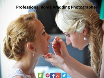 Professional Rome Wedding Photographer