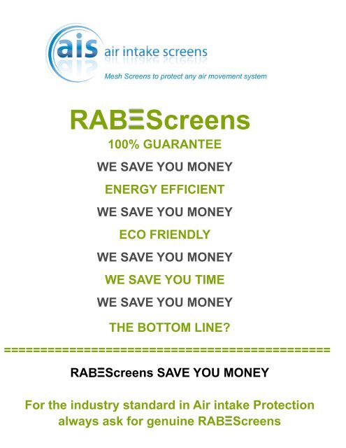 RABΞScreens