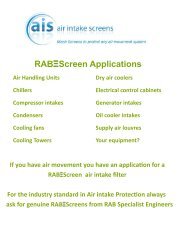 RABΞScreen Applications
