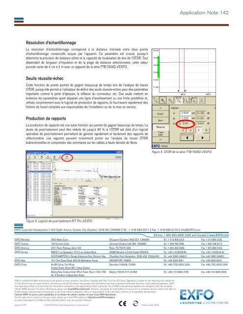 Choisir l´OTDR adapté à vos besoins - info@c3comunicaciones.es