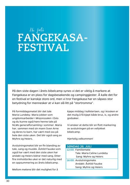 Program Fangekasa bibelcamp 2015