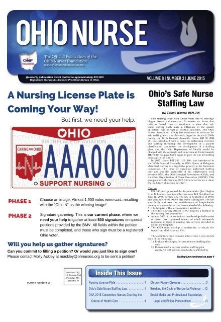 Ohio Nurse - June 2015