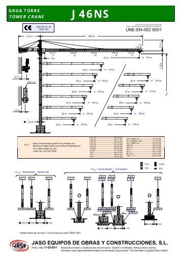 JASO EQUIPOS DE OBRAS Y CONSTRUCCIONES, S.L.