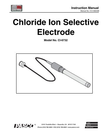 Chloride Ion Selective Electrode - Frederiksen