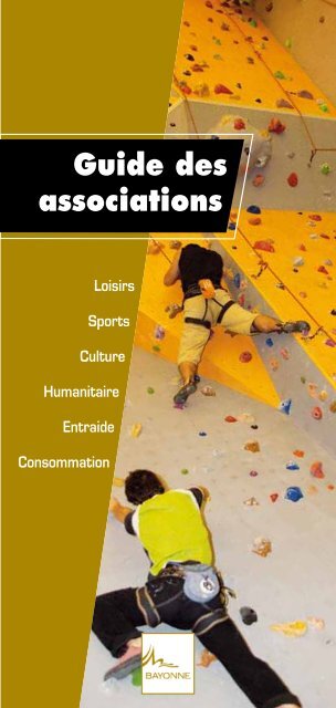 Guide des associations - Ville de Bayonne