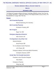 regional emergency medical advisory committee - The Regional ...