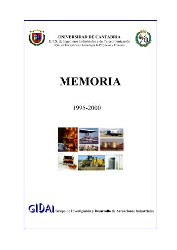 MEMORIA - Universidad de Cantabria