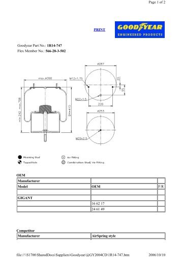 1R14-747 Flex Member No.: 566-28-3-502 OEM ... - Airsprings.cc