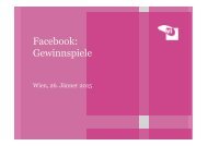 Facebook: Gewinnspiele