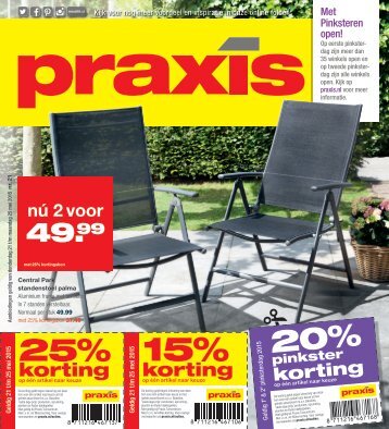 Praxis folder 21 t/m 25 mei 2015