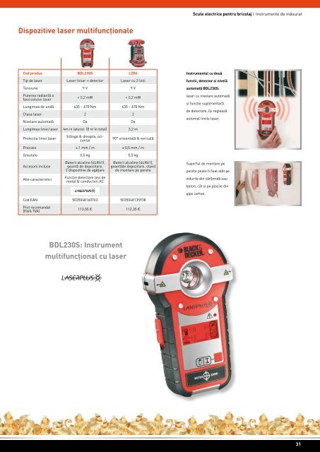 Catalog scule electrice și accesorii Black&Decker